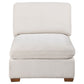 Lakeview Upholstered Armless Chair Ivory