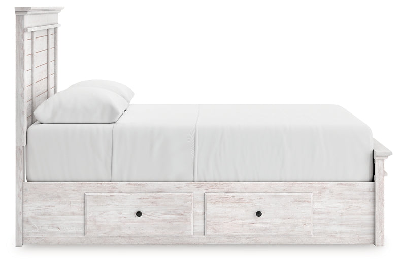 Makidern Queen Panel Storage Bed