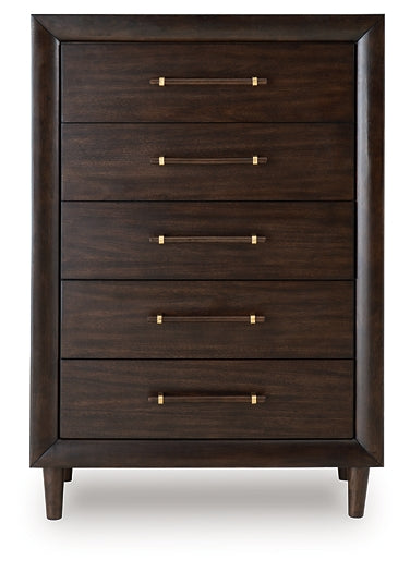 Dantenton Five Drawer Chest - Thumbnail 4