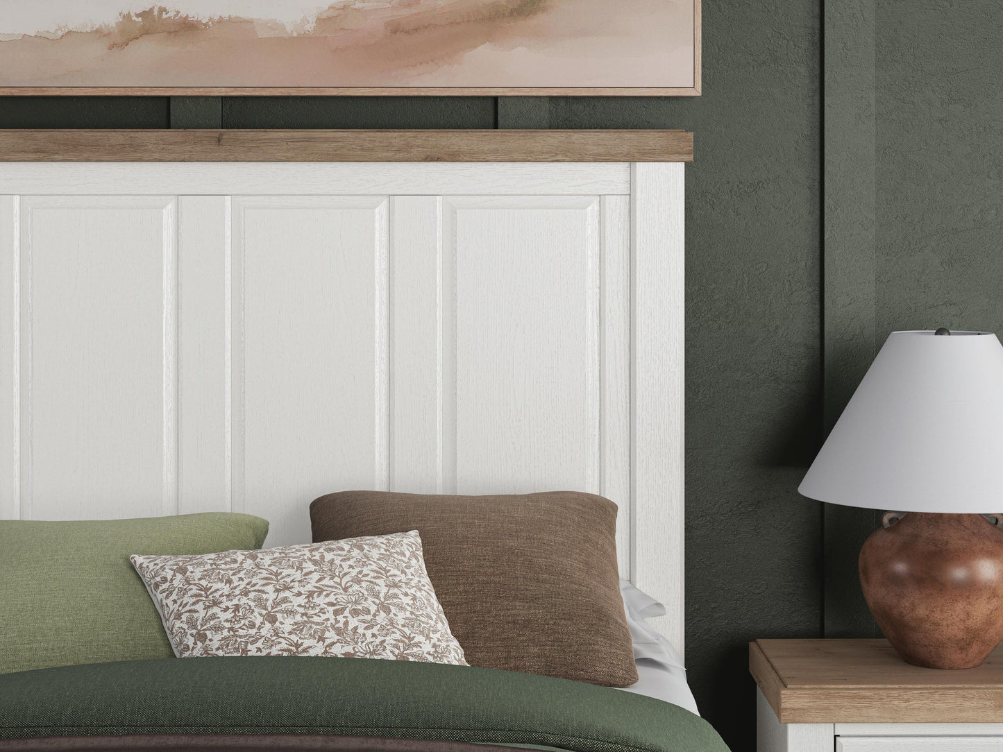 Savonport Full Panel Bed with Storage