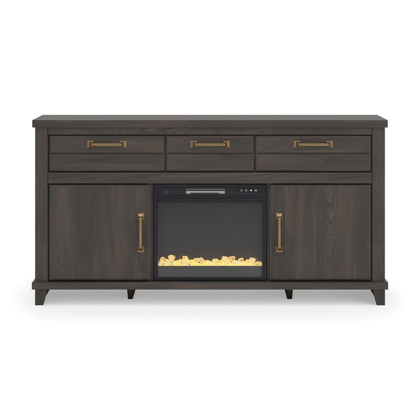 Brazen Valley 71" TV Stand with Electric Fireplace