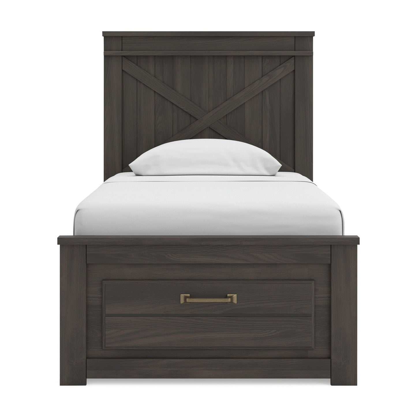 Vonitta Bay Twin Panel Storage Bed