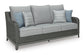 Elite Park Outdoor Sofa and 2 Chairs with Coffee Table