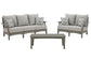 Visola Outdoor Sofa and Loveseat with Coffee Table