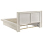 Jessica Bedroom Set with Nightstand Panels White