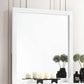 Kendall Square Dresser Mirror White